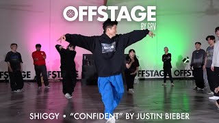 Shiggy choreography to “Confident” by Justin Bieber at Offstage Dance Studio [upl. by Dnamra]