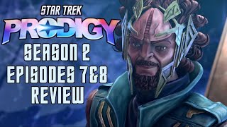 STAR TREK PRODIGY S2 Ep 7amp8 Review  Fast amp Curious  Is There in Beauty No Truth [upl. by Senilec]