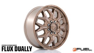 FUEL FC876 FLUX DUALLY  22X825  ET104  PLATINUM BRONZE [upl. by Raskind]