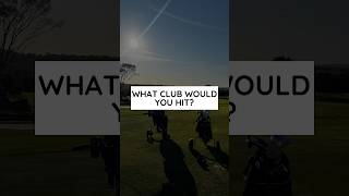 How would you handle this shotgolf 280 3wood golfswing golfers sunset stingers twilightgolf [upl. by Simmons]