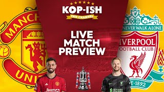 CAN THE REDS KEEP THE QUAD CHARGE ALIVE  MAN UNITED VS LIVERPOOL  LIVE MATCH PREVIEW [upl. by Beard70]