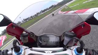 Sepang Track Day with crash 1199S [upl. by Buffo]