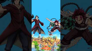 Itachi Vs Tanjiro itachi vs tanjiro ytshorts shortsfeed viralshort trendingshorts [upl. by Jarita122]