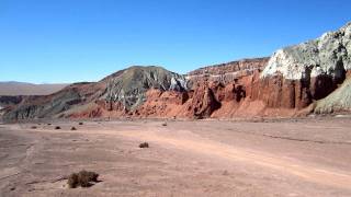 Valle del Arcoiris San Pedro de Atacama Chile Panoramic [upl. by Tryck164]