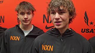 Niwot XC Club Boys Win Nike Cross Nationals Interview [upl. by Larentia]