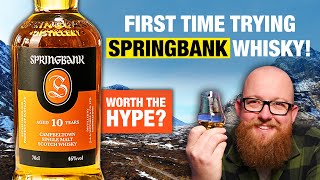 WORTH THE HYPE Springbank 10 Year Old 46 2023  2024 [upl. by Sinned]