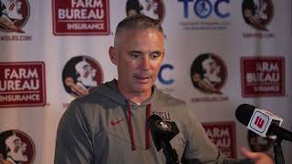 Mike Norvell Miami Post Game Press Conference  FSU Football [upl. by Adnaloy]