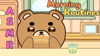 Bears Morning Routines  ASMR Animation [upl. by Sonia577]