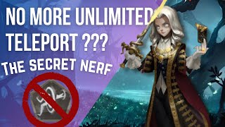 NO MORE UNLIMITED TELEPORT  NETEASE KILLED JOSEPH identityv idv photographer [upl. by Nylrahs]