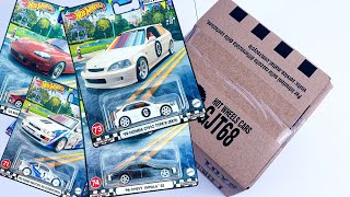 Unboxing Hot Wheels Boulevard Mix 2 2023 Premium Case [upl. by Aniuqal728]