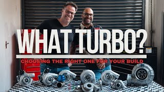 The Right Turbocharger For Your Car  Turbos Explained [upl. by Leynwad566]