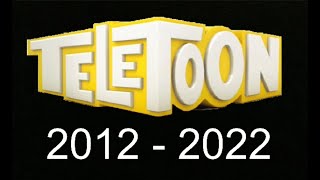 Teletoon shows 2012  2022 [upl. by Ahsir]