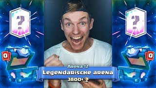 2 LEGENDARISCHE KAARTEN  ARENA 12 BEHAALD  Clash Royale 3 [upl. by Ilatfen]