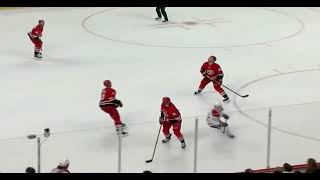 Jaccob Slavin Zone Entry Defense on the PK [upl. by Moir]