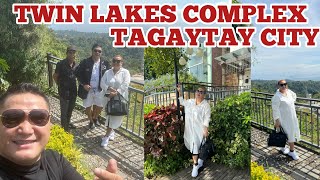 TWIN LAKES COMPLEX TAGAYTAY CITY tagaytay pasyaltayo twinlakes [upl. by Cost]