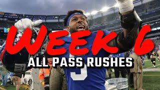 Kayvon Thibodeaux Week 6 All Pass Rushes [upl. by Enitsua189]