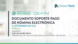 Documento Soporte de Nómina Electrónica  DIAN [upl. by Karlan950]