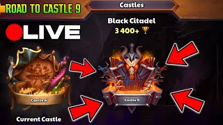 Castle 6 To Castle 7 8 9 Black Citadel  Castle Crush LIVE Gameplay WITH SSG Saurav [upl. by Ner]