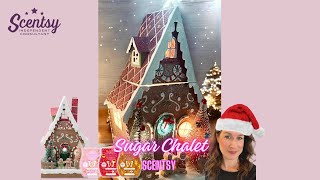 🎄 SCENTSY Sugar Chalet  unser Knusperhäusschen 🧁🎅🏻 [upl. by Enia]