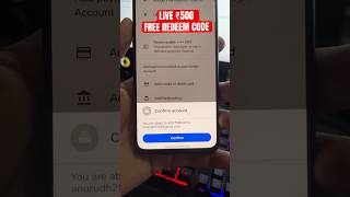 Live Proof ₹500 Free Google Play Redeem Code  Free Redeem Code  Free Fire Redeem Code shorts [upl. by Vig]