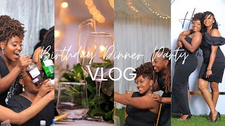 BIRTHDAY DINNER PARTY VLOG  CELEBRATING WITH LOVED ONES  TURNING 30  Wangui Gathogo [upl. by Rama471]