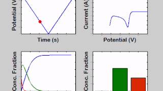 Cyclic Voltammetry Simulation Video [upl. by Waugh593]