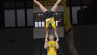 Holy Strength  Flexibility 🤯 with Baylor Acrobatics amp Tumbling sicem shorts viral trending [upl. by Namad]