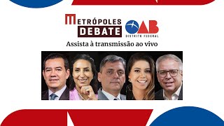 Debate OABDF candidatos à presidência discutem propostas [upl. by Rengia525]