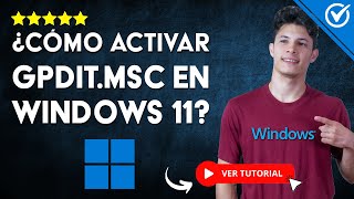 Cómo ACTIVAR GPDITMSC en Windows 11  ☑️​ Método Seguro ​☑️ [upl. by Rma518]