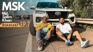 S01 Ep7 quotR15 Bike khareedi lekin Chalani nahi aati thiquot  MSKvlogs  RoadCast [upl. by Enerahs]