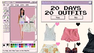 20 days 20 different outfits [upl. by Enneillij]