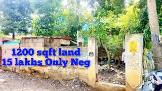 1200 sqft land Just 15 lakhs Land Sale in Nandambakkam Kundrathur 🆔1279 Very Low budget Land sale [upl. by Carlene]