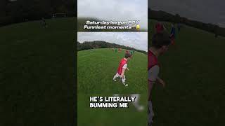 YOU BALD WHAT😳 footballshorts goprofootball funnyfootball footballfails footballedits [upl. by Rutra]