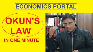 Okuns law Macroeconomics [upl. by Lurline534]