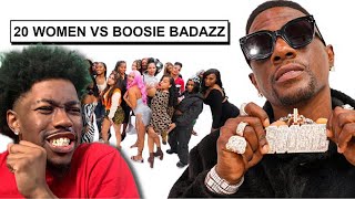 20 WOMEN VS 1 RAPPER BOOSIE [upl. by Hameean990]