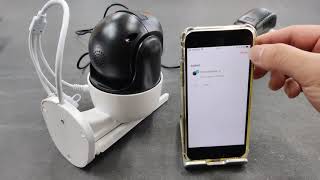 Camera Tuya app outdoor using camera  wireless configuring demo [upl. by Dacia]