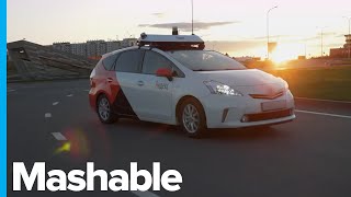 Russias Selfdriving Taxi Service Yandex Arrives in Las Vegas [upl. by Llejk]