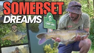 Somerset Dream  Plantations Lakes  CARP FISHING in Somerset  Day ticket fishing [upl. by Nodanrb]