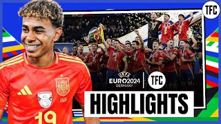 Euro 2024 Highlights Best Moments Goals and Saves [upl. by Elleirua570]