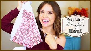 Fall  Winter Drugstore Haul [upl. by Brannon885]