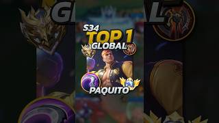 The Top 1 Paquitos S34 New Fighter Build Mobile Legends mobilelegends mlbb gaming [upl. by Alleinnad]