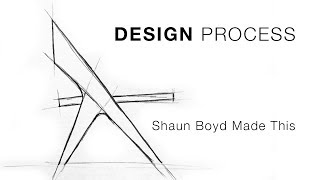 My Furniture Design Process  Shaun Boyd Made This [upl. by Azerila]