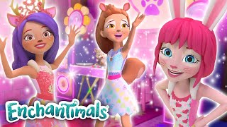 Enchantimals City Tails  The Enchantimals amp Besties Share the Sparkle in the City [upl. by Atnahs]