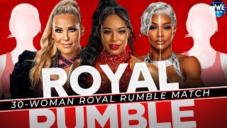 WWE 2K24 ROYAL RUMBLE 30WOMAN ROYAL RUMBLE MATCH [upl. by Harraf246]