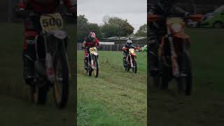 YZ 500cc 2 Stroke vs KTM 4 stroke Drag Race shorts [upl. by Maxie425]