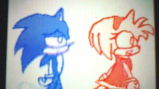 dsi flipnotes funnies 7 sonic parody 1 [upl. by Tyson]