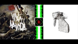 Viva La Vida  Clocks  Coldplay vs Coldplay Mixed Mashup [upl. by Race]