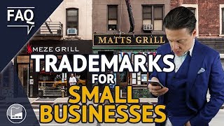 How To Trademark A Name And Logo For Your Small Business [upl. by Nywloc]