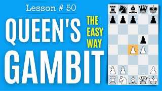 Chess Lesson  50 Queen’s Gambit  Chess Openings The Right Way [upl. by Wymore529]