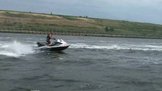 2008 SeaDoo RXTX 255 Jump [upl. by Attenehs990]